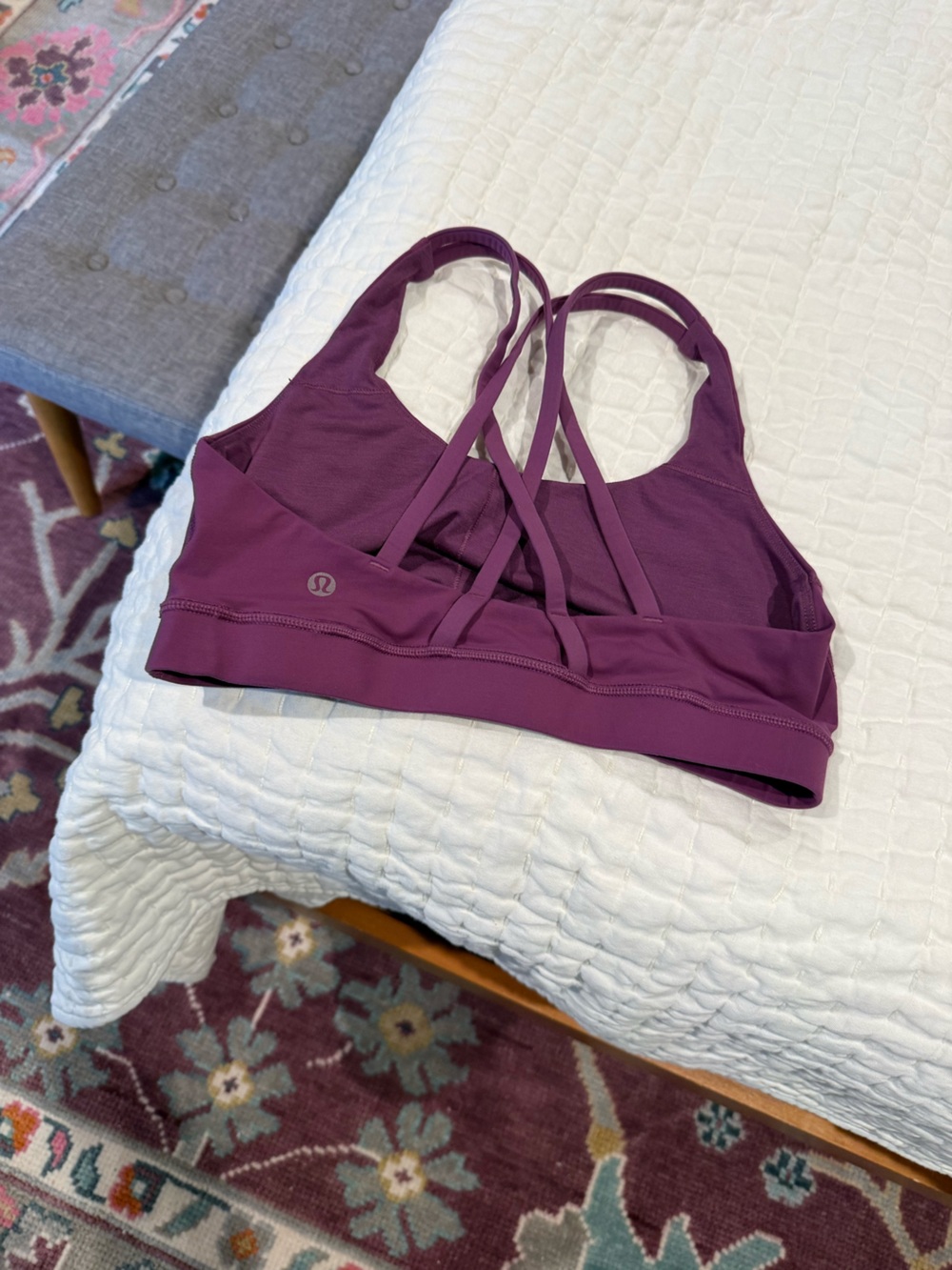 lululemon athletica Deep Plum Multi-Strap Sports Bra